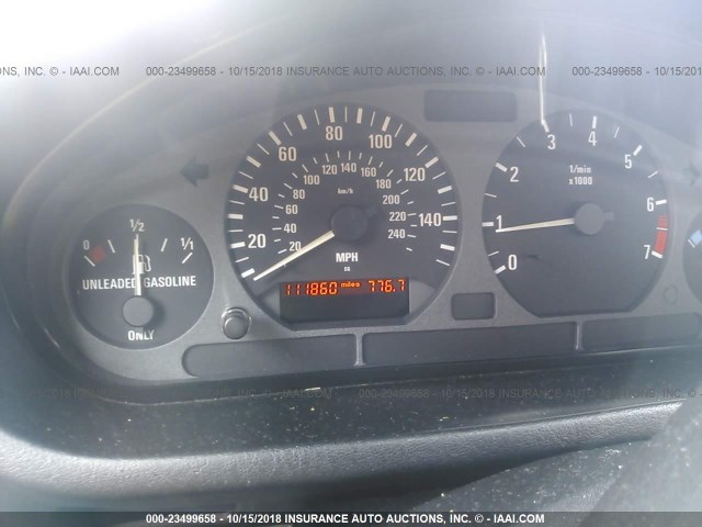 4USCH7320TLB72105 - 1996 BMW Z3 1.9 SILVER photo 7