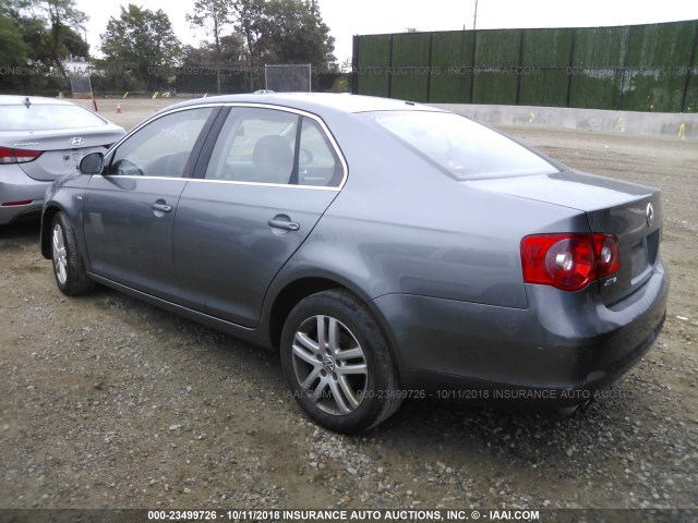 3VWEF71K27M146112 - 2007 VOLKSWAGEN JETTA WOLFSBURG 灰色 照片 3