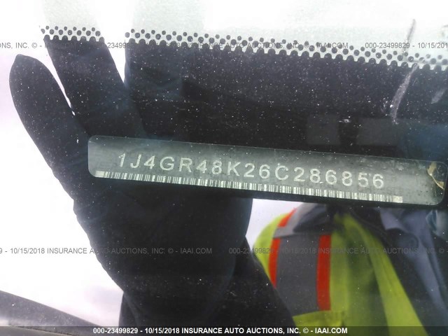 1J4GR48K26C286856 - 2006 JEEP GRAND CHEROKEE LAREDO/COLUMBIA/FREEDOM 蓝色 照片 9