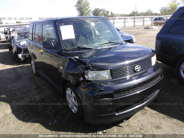 JTLKT324754019067 - 2005 TOYOTA SCION XB შავი ფოტო 1