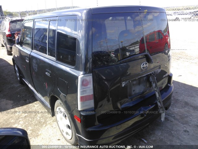 JTLKT324754019067 - 2005 TOYOTA SCION XB შავი ფოტო 3