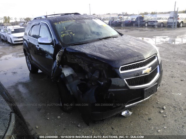 2GNALFEK1D6429032 - 2013 CHEVROLET EQUINOX LTZ BLACK photo 1