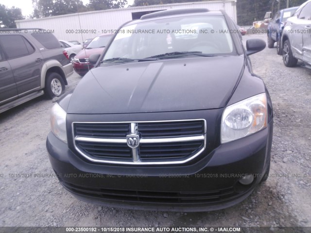 1B3HB78K07D141845 - 2007 DODGE CALIBER R/T BLACK photo 6