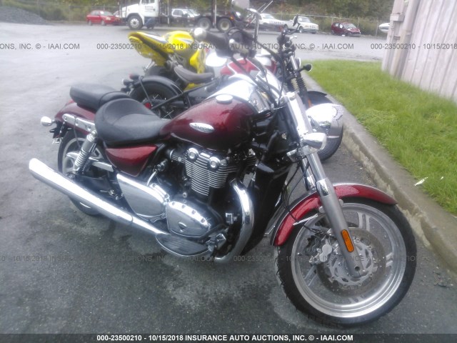 SMTB01TL1EJ604616 - 2014 TRIUMPH MOTORCYCLE THUNDERBIRD ABS RED photo 1
