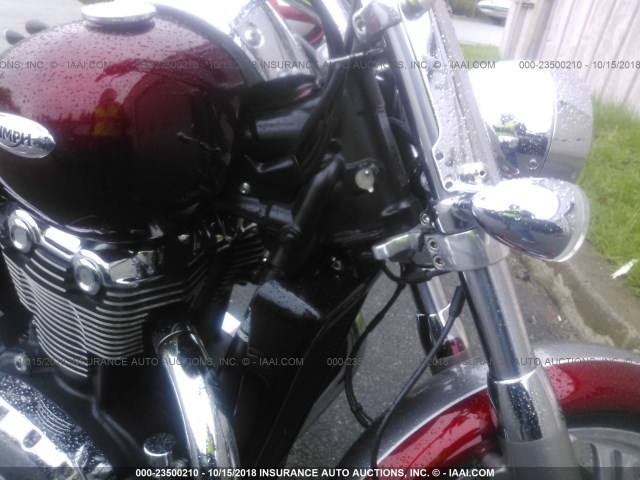 SMTB01TL1EJ604616 - 2014 TRIUMPH MOTORCYCLE THUNDERBIRD ABS RED photo 5