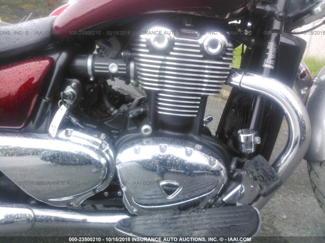 SMTB01TL1EJ604616 - 2014 TRIUMPH MOTORCYCLE THUNDERBIRD ABS RED photo 8
