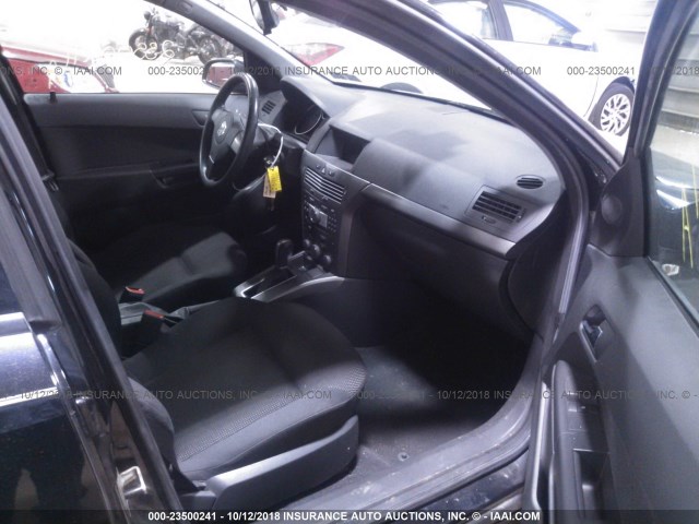 W08AR671685119366 - 2008 SATURN ASTRA XE BLACK photo 5