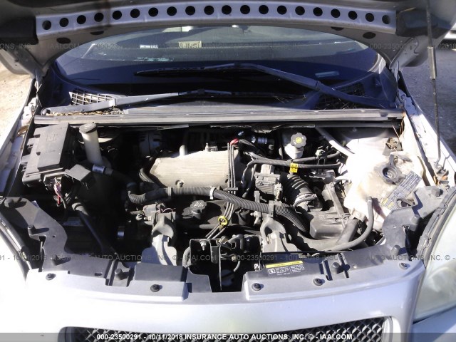 1GNDV23L65D191001 - 2005 CHEVROLET UPLANDER LS SILVER photo 10