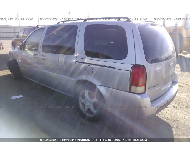 1GNDV23L65D191001 - 2005 CHEVROLET UPLANDER LS SILVER photo 3