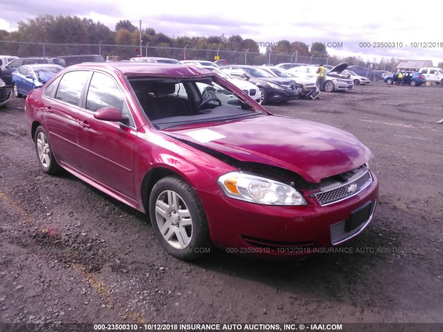 2G1WB5E31E1152975 - 2014 CHEVROLET IMPALA LIMITED LT RED photo 1