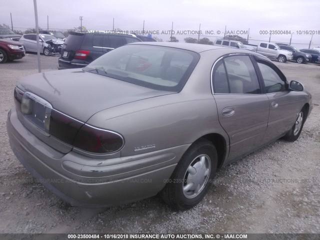 1G4HR54K2YU111733 - 2000 BUICK LESABRE LIMITED BEIGE photo 4