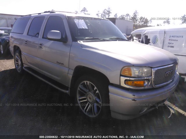 1GKFK66U24J297715 - 2004 GMC YUKON XL DENALI TAN photo 1