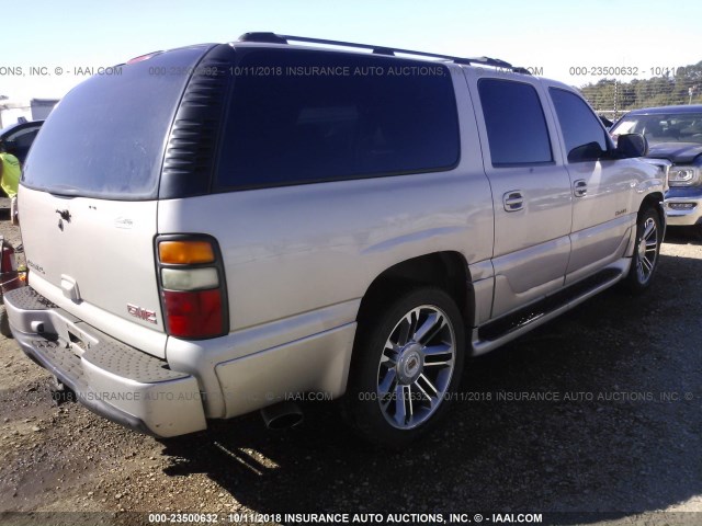 1GKFK66U24J297715 - 2004 GMC YUKON XL DENALI TAN photo 4