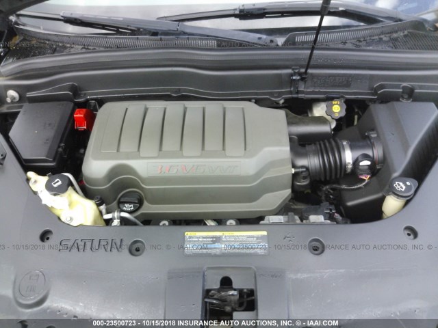 5GZER23787J168195 - 2007 SATURN OUTLOOK XR ლურჯი ფოტო 10