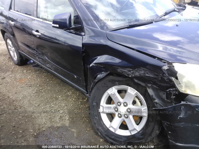 5GZER23787J168195 - 2007 SATURN OUTLOOK XR ლურჯი ფოტო 6