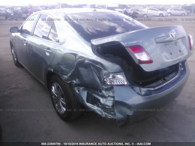 4T1BF3EK4BU659760 - 2011 TOYOTA CAMRY SE/LE/XLE GREEN photo 6