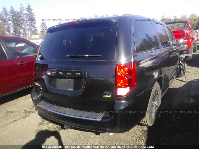 2C4RDGEG9GR339222 - 2016 DODGE GRAND CARAVAN R/T BLACK photo 4