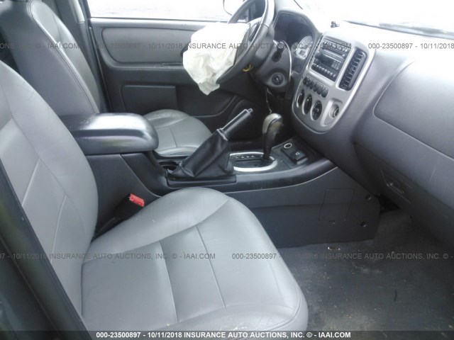 1FMCU96H76KC96131 - 2006 FORD ESCAPE HEV GRAY photo 5