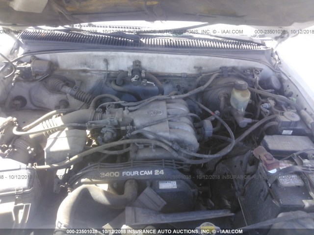 5TESN92N0YZ708994 - 2000 TOYOTA TACOMA XTRACAB PRERUNNER თეთრი ფოტო 10