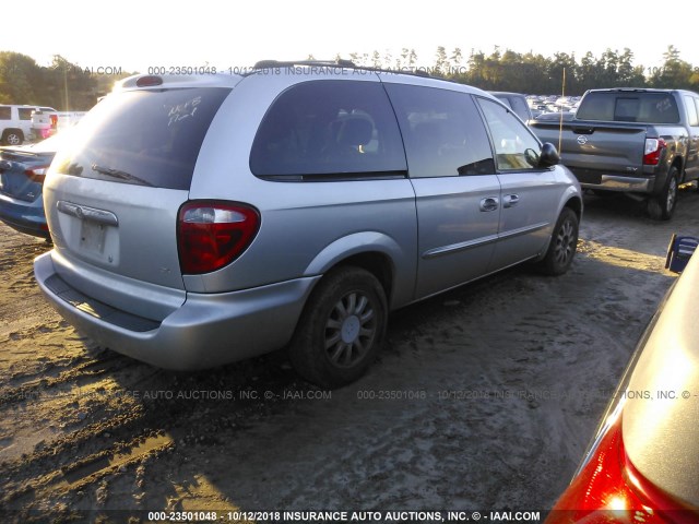 2C4GP74L43R170590 - 2003 CHRYSLER TOWN & COUNTRY EX GRAY photo 4