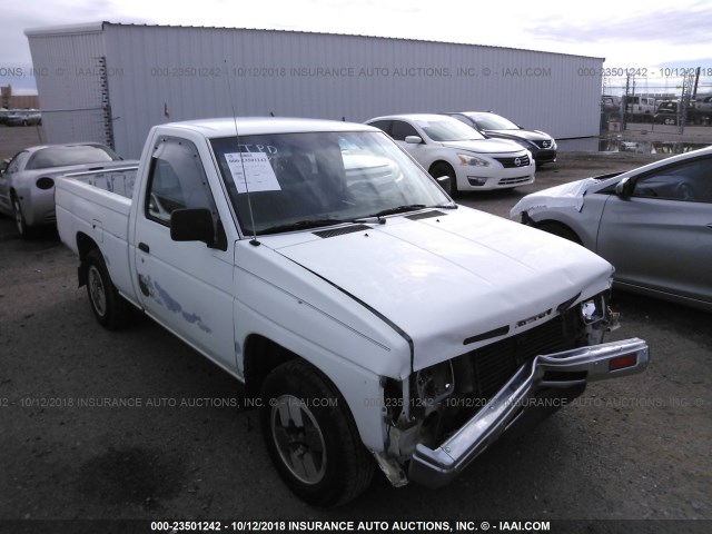 1N6SD11S8LC427526 - 1990 NISSAN D21 SHORT BED WHITE photo 1