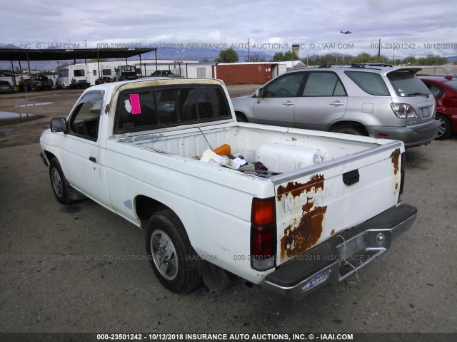 1N6SD11S8LC427526 - 1990 NISSAN D21 SHORT BED WHITE photo 3