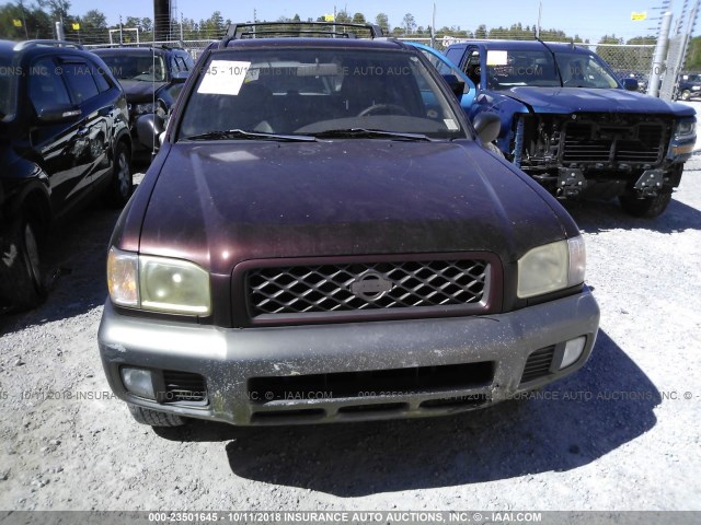 JN8AR07S2XW380939 - 1999 NISSAN PATHFINDER LE/SE/XE BROWN photo 6