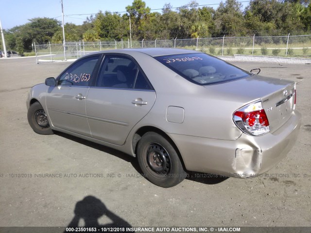 4T1BE32K76U689199 - 2006 TOYOTA CAMRY LE/XLE/SE TAN photo 3