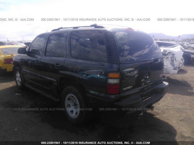 1GKEK63U24J277495 - 2004 GMC YUKON DENALI GRAY photo 3