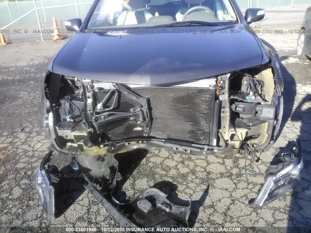 2HNYD2H35CH523042 - 2012 ACURA MDX TECHNOLOGY GRAY photo 6