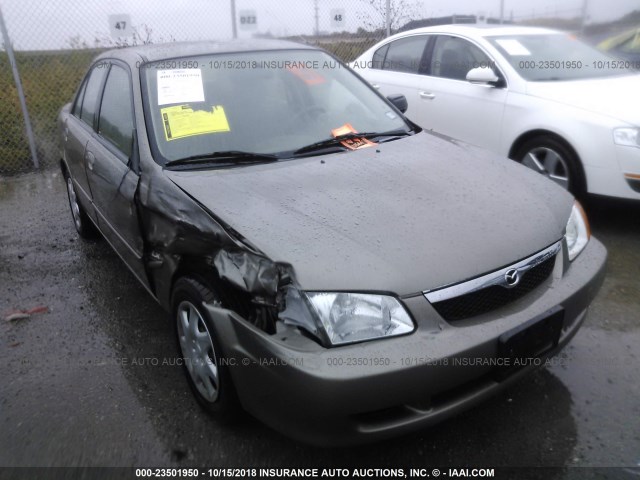 JM1BJ2226Y0274508 - 2000 MAZDA PROTEGE DX/LX BROWN photo 6