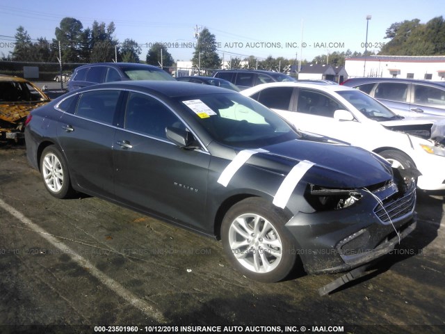 1G1ZJ5SU0HF261955 - 2017 CHEVROLET MALIBU HYBRID GRAY photo 1