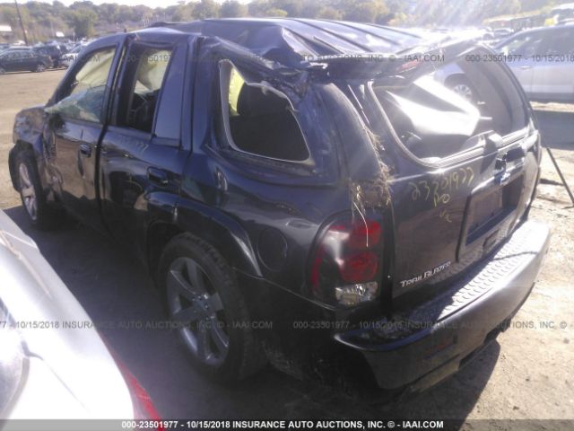 1GNET13H882163944 - 2008 CHEVROLET TRAILBLAZER SS BLACK photo 3