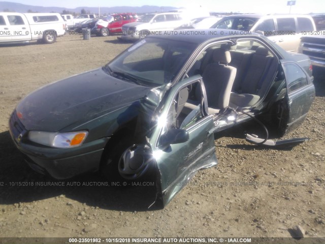 4T1BG22K5XU869559 - 1999 TOYOTA CAMRY CE/LE/XLE მწვანე ფოტო 2