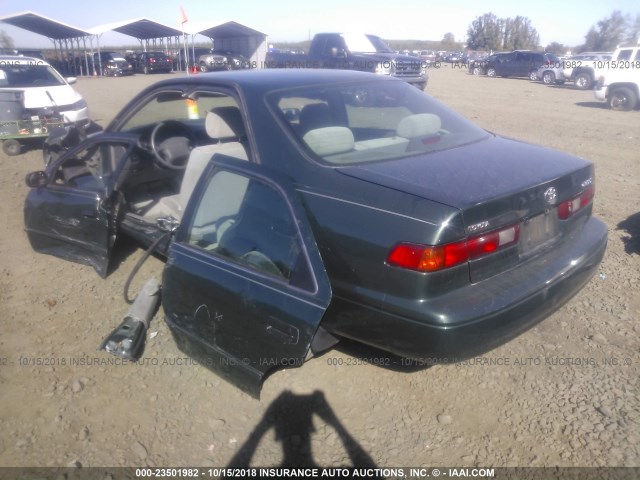 4T1BG22K5XU869559 - 1999 TOYOTA CAMRY CE/LE/XLE მწვანე ფოტო 3