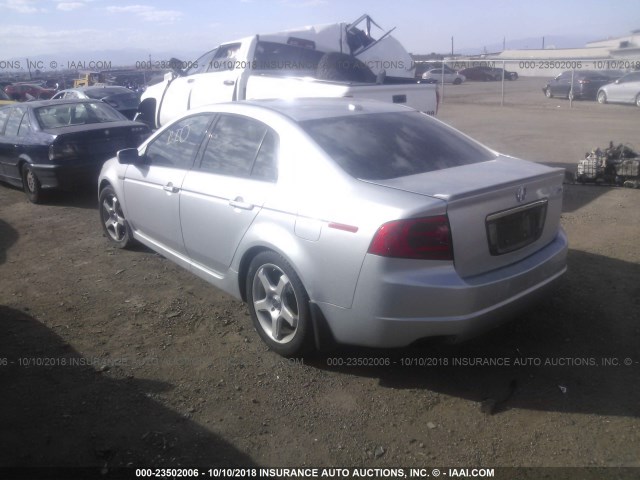 19UUA66224A003882 - 2004 ACURA TL GRAY photo 3