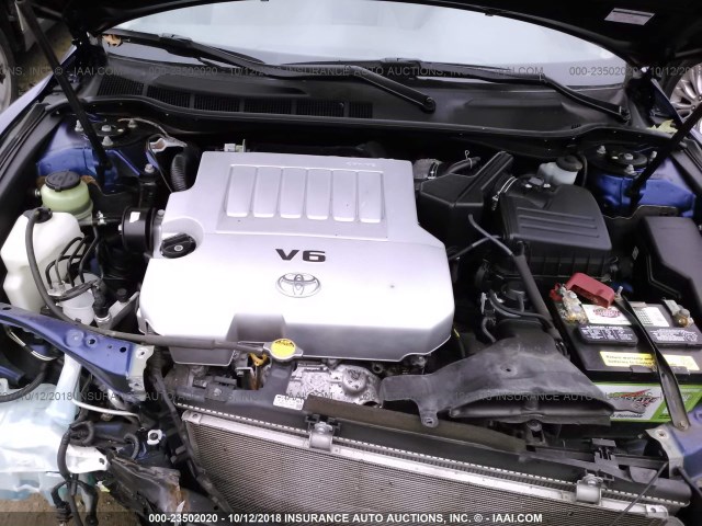 4T1BK46K59U073871 - 2009 TOYOTA CAMRY SE/LE/XLE ლურჯი ფოტო 10