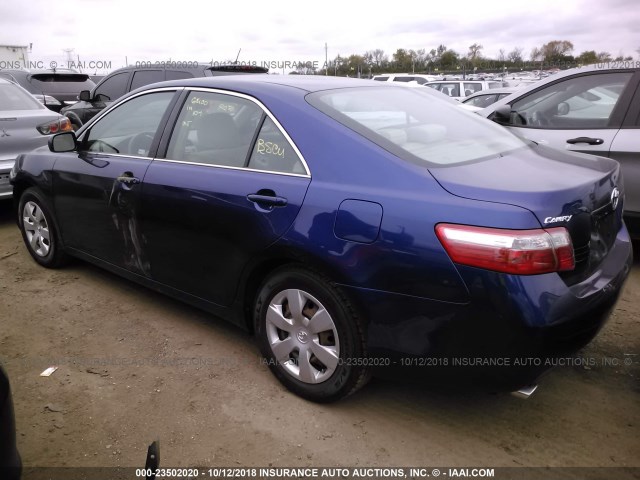 4T1BK46K59U073871 - 2009 TOYOTA CAMRY SE/LE/XLE BLUE photo 3