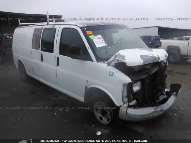 1GTHG39R6Y1170807 - 2000 GMC SAVANA G3500 WHITE photo 1