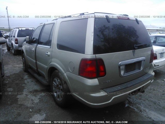 5LMFU28RX4LJ42415 - 2004 LINCOLN NAVIGATOR Brązowy zdjęcie 3