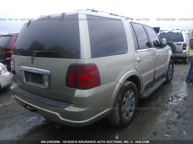 5LMFU28RX4LJ42415 - 2004 LINCOLN NAVIGATOR Brązowy zdjęcie 4