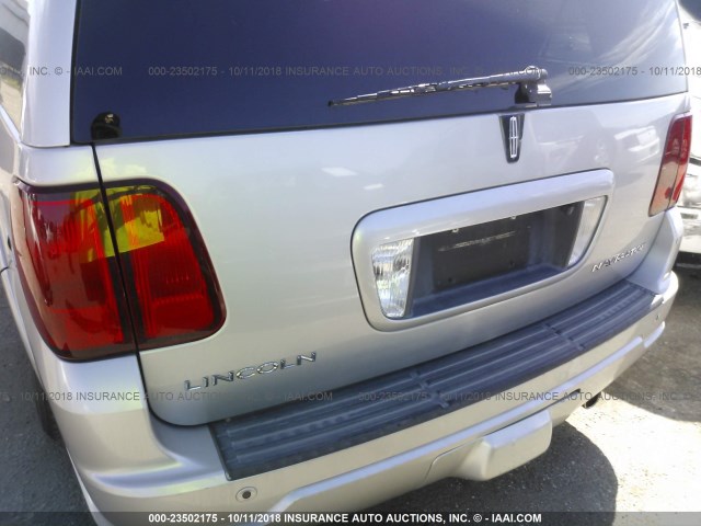 5LMFU27556LJ23644 - 2006 LINCOLN NAVIGATOR SILVER photo 6
