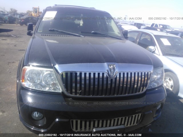 5LMFU28R23LJ17619 - 2003 LINCOLN NAVIGATOR BLACK photo 6