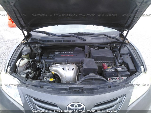 JTNBE46KX73078204 - 2007 TOYOTA CAMRY NEW GENERAT CE/LE/XLE/SE BLUE photo 10