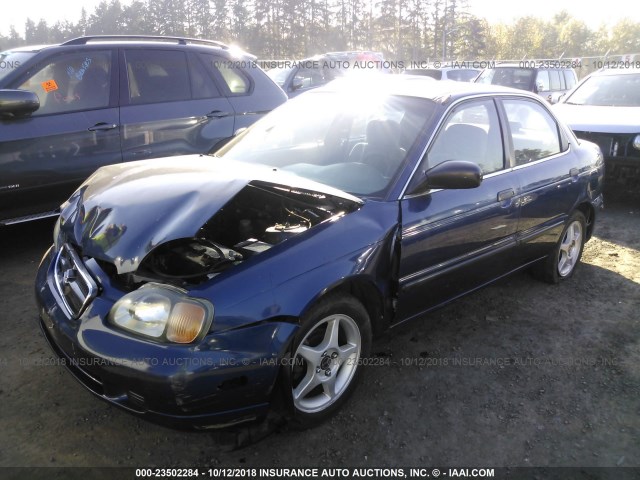 JS2GB41S015211368 - 2001 SUZUKI ESTEEM GL/GLX/GLX SPORT BLUE photo 2