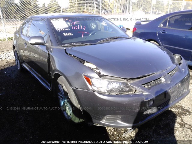 JTKJF5C76C3033833 - 2012 TOYOTA SCION TC 灰色 照片 1