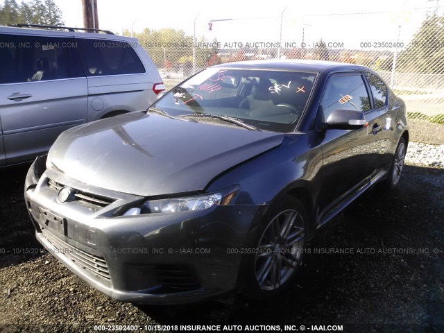 JTKJF5C76C3033833 - 2012 TOYOTA SCION TC 灰色 照片 2