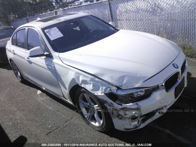 WBA3C3C57EPV90447 - 2014 BMW 320 I/XDRIVE WHITE photo 1
