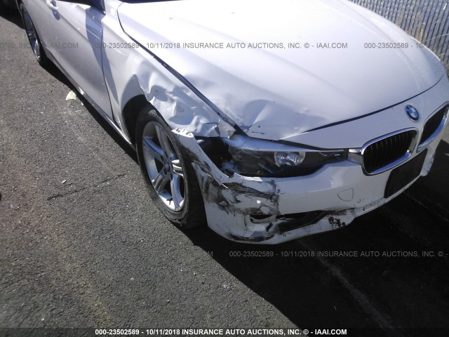 WBA3C3C57EPV90447 - 2014 BMW 320 I/XDRIVE WHITE photo 6