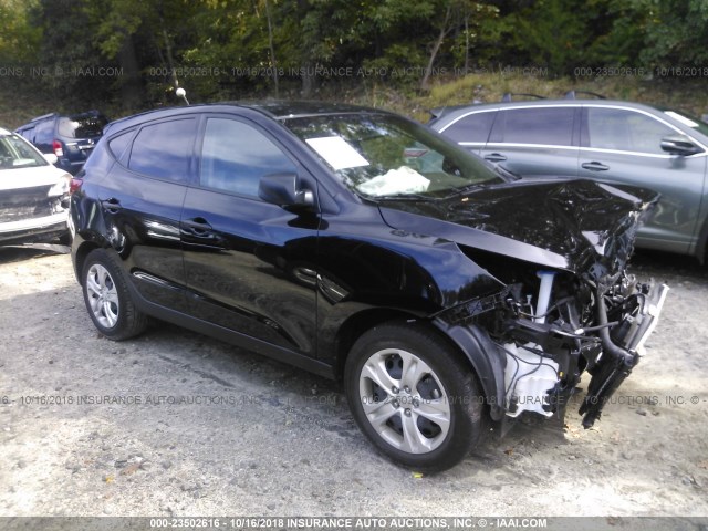 KM8JT3AB9DU705550 - 2013 HYUNDAI TUCSON BLACK photo 1